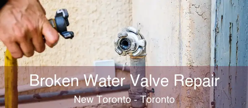  Broken Water Valve Repair New Toronto - Toronto