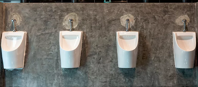 Wall-Mounted Urinal Installation in New Toronto, Toronto